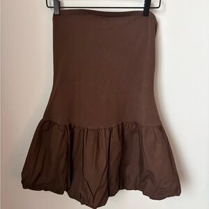 Unworn Wild Fable Strapless Bubble Dress Size Medium